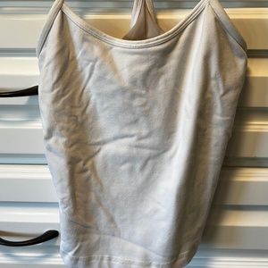 Power Y cropped tank